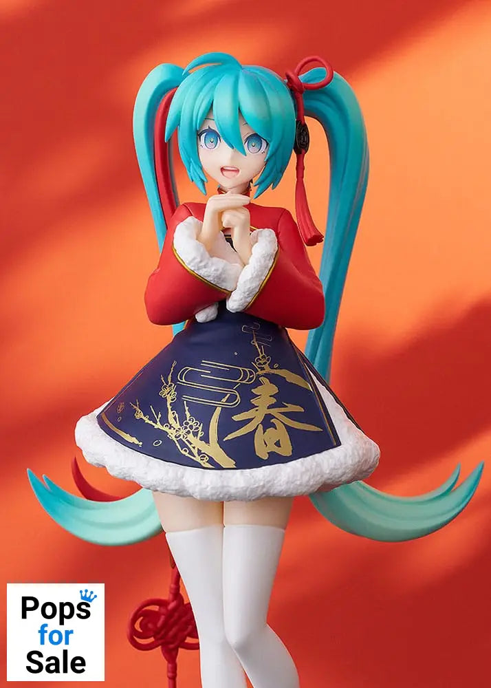 Character Vocal Series 01: Hatsune Miku Pop Up Parade PVC Statue Hatsune Miku: Sourxuan Chinese New Year Ver. 17 cm