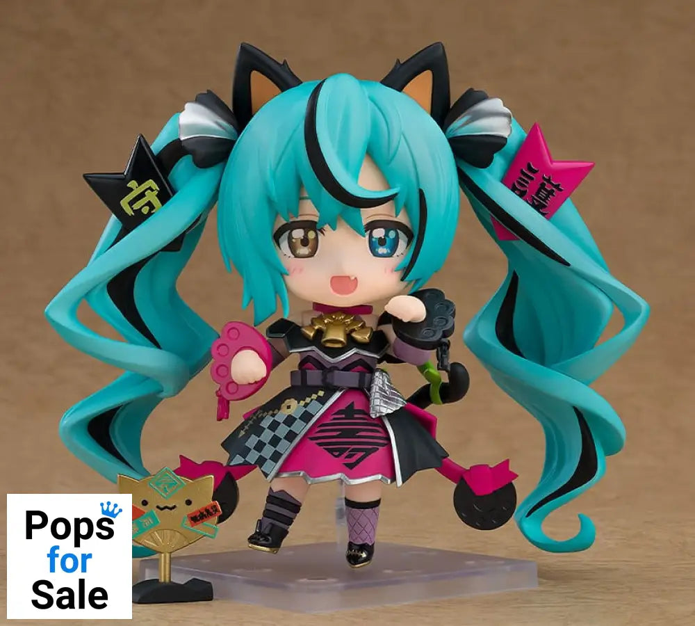 Character Vocal Series 01 Nendoroid Action Figure Hatsune Miku: Black Maneki Miku Ver. 10 cm