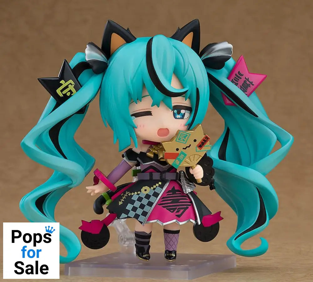 Character Vocal Series 01 Nendoroid Action Figure Hatsune Miku: Black Maneki Miku Ver. 10 cm