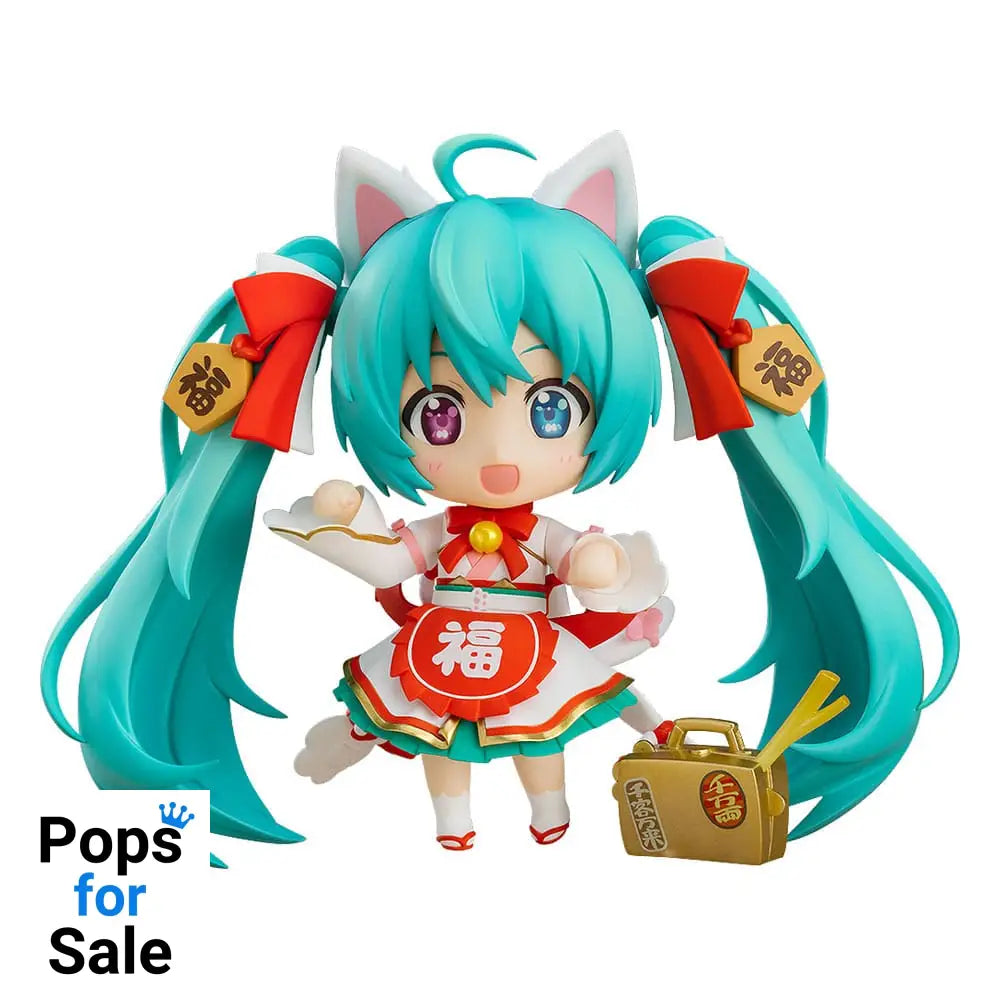 Character Vocal Series 01 Nendoroid Action Figure Hatsune Miku: Maneki Miku Ver. 10 cm Action figures