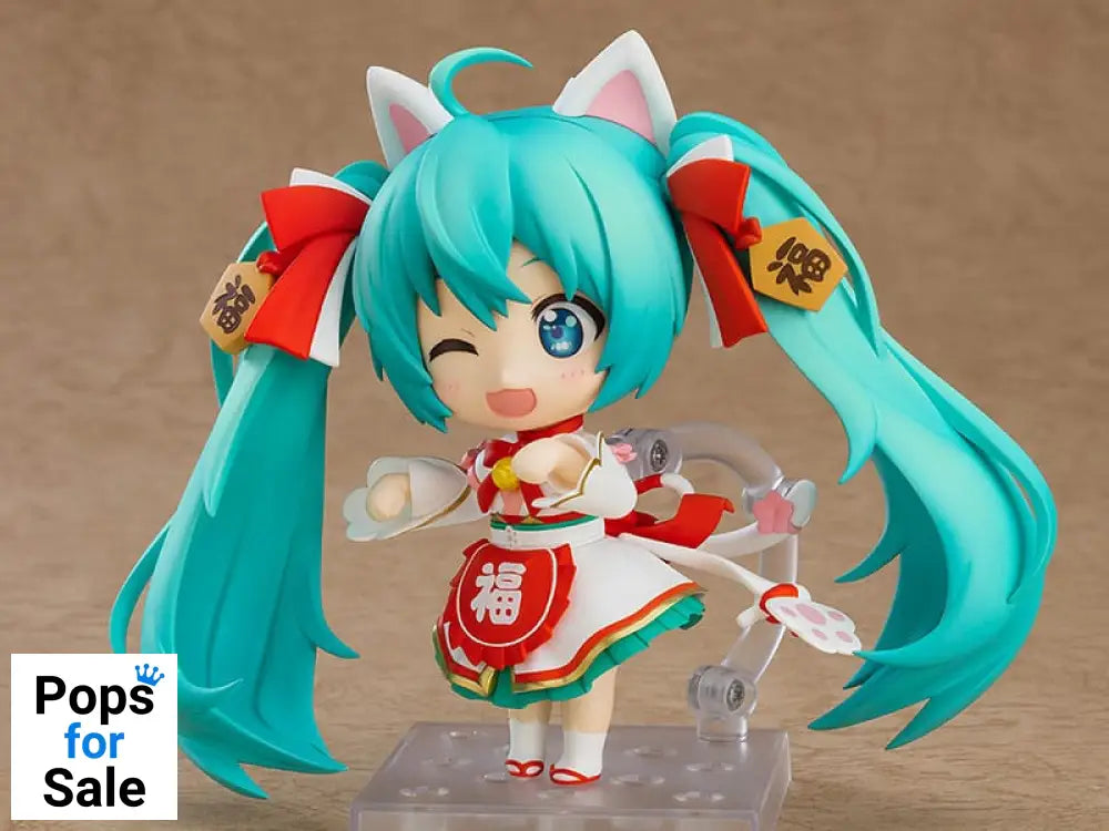 Character Vocal Series 01 Nendoroid Action Figure Hatsune Miku: Maneki Miku Ver. 10 cm Action figures