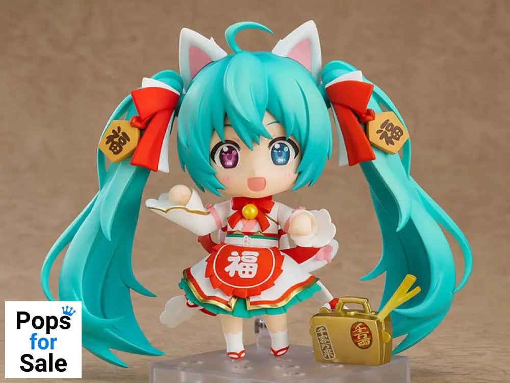 Character Vocal Series 01 Nendoroid Action Figure Hatsune Miku: Maneki Miku Ver. 10 cm