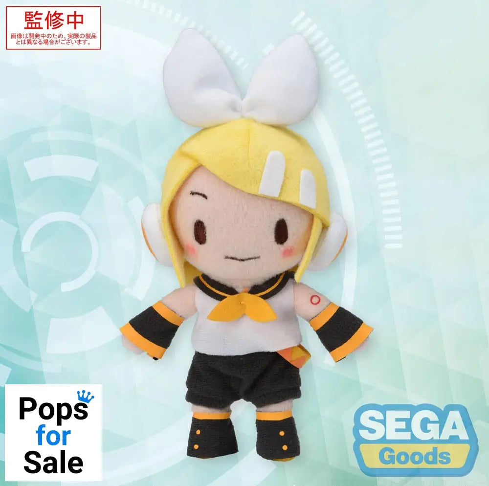 Character Vocal Series 02: Kagamine Rin/Len Fuwa Petit Mini Plush Figure Kagamine Rin (EX) 17 cm