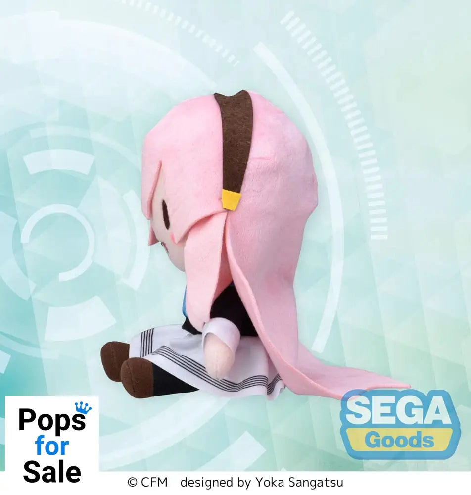 Character Vocal Series 02: Kagamine Rin/Len Fuwa Petit Mini Plush Figure Megurine Luka Uniform Ver. (EX) 16 cm