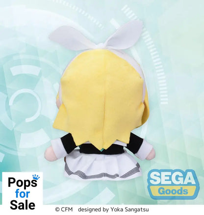 Character Vocal Series 02: Kagamine Rin/Len Fuwa Petit Mini Plush Figure Kagamine Rin Uniform Ver. (EX) 16 cm