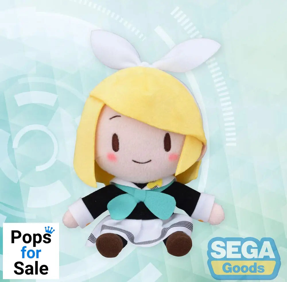Character Vocal Series 02: Kagamine Rin/Len Fuwa Petit Mini Plush Figure Kagamine Rin Uniform Ver. (EX) 16 cm