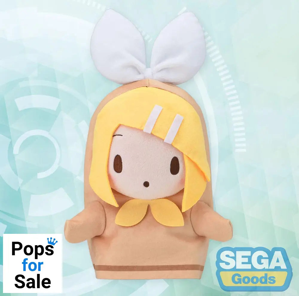 Character Vocal Series 02: Kagamine Rin/Len Fuwa Petit Plush Figure Haniwa Rin M 20 cm Mini-figures
