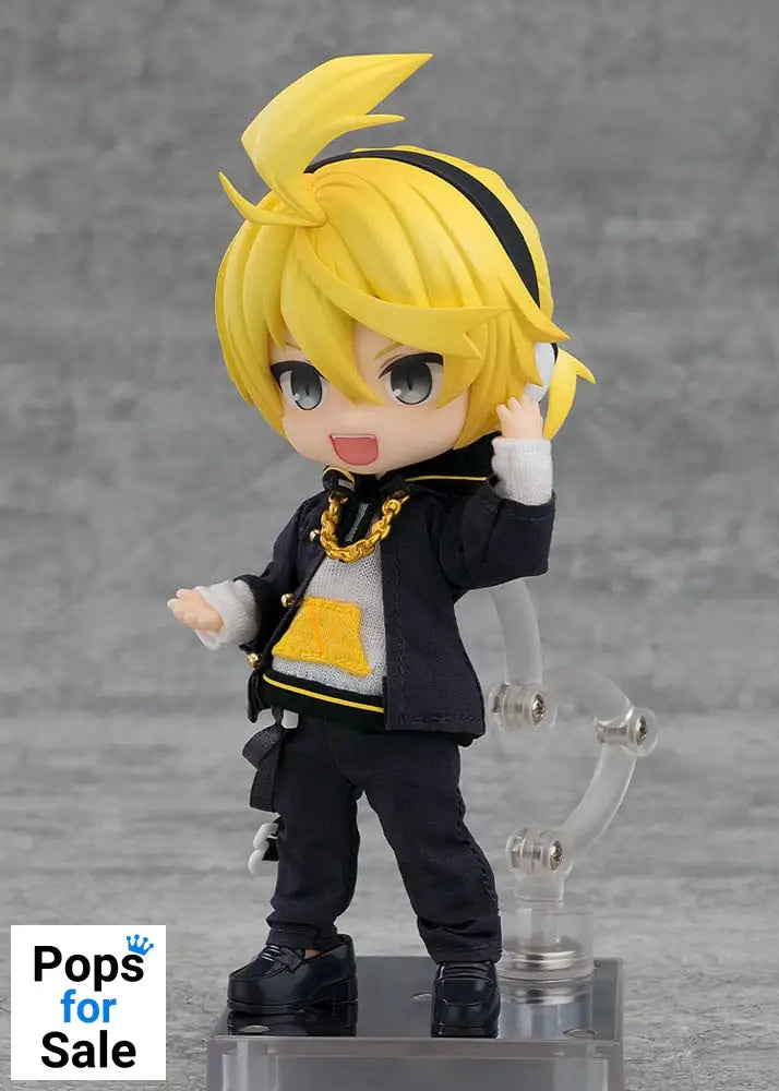 Character Vocal Series 02 Nendoroid Doll Action Figure Kagamine Len Bring it on Ver. 14 cm