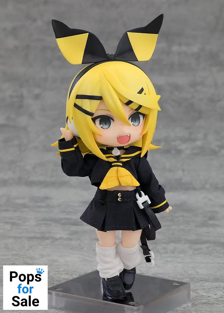 Character Vocal Series 02 Nendoroid Doll Action Figure Kagamine Rin Bring it on Ver. 14 cm