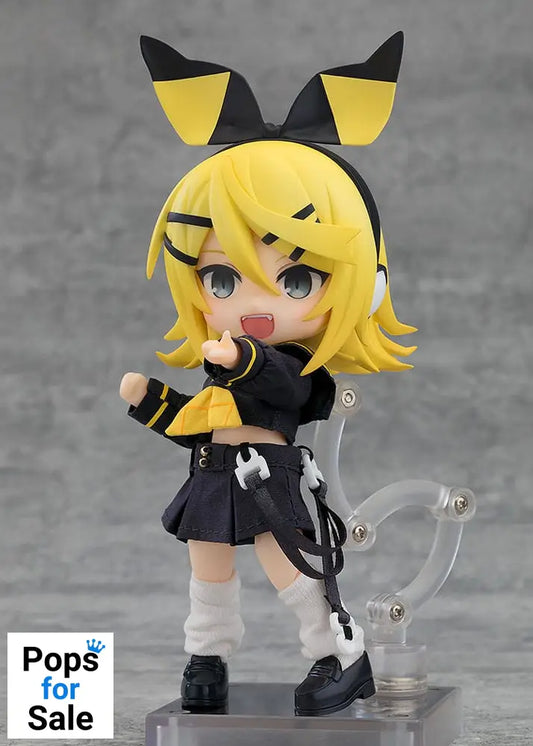 Character Vocal Series 02 Nendoroid Doll Action Figure Kagamine Rin Bring it on Ver. 14 cm