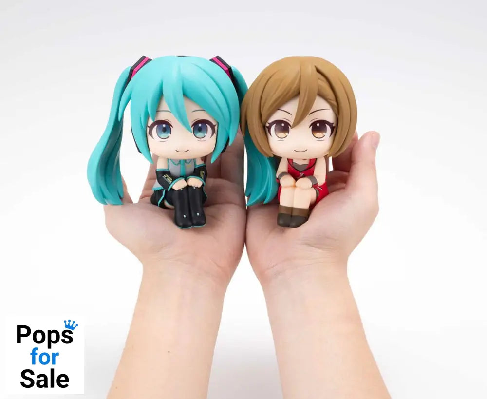 Character Vocal Series Look Up PVC Statue Hatsune Miku & Meiko Set (with gift) 11 cm
