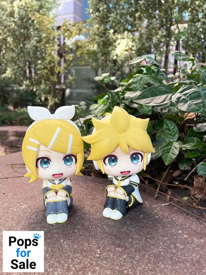 Character Vocal Series: Rin/Len Look Up PVC Statue Hatsune Rin & Len Set (with gift) 11 cm Statues
