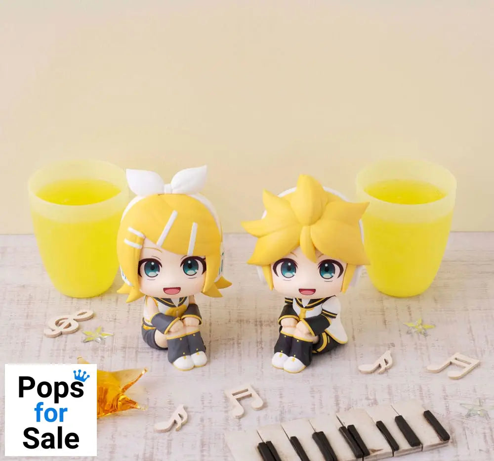 Character Vocal Series: Rin/Len Look Up PVC Statue Hatsune Rin & Len Set (with gift) 11 cm