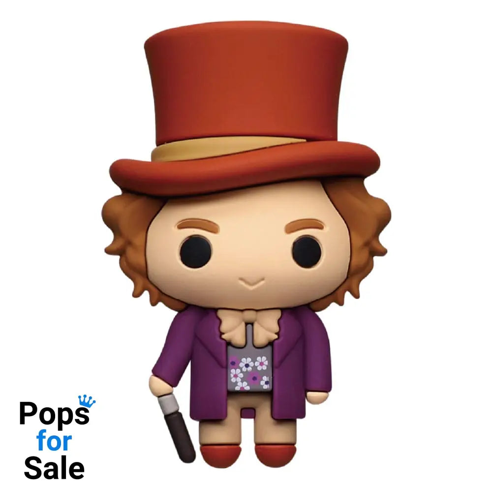 Charlie and the Chocolate Factory 3D Magnet Willy Wonka