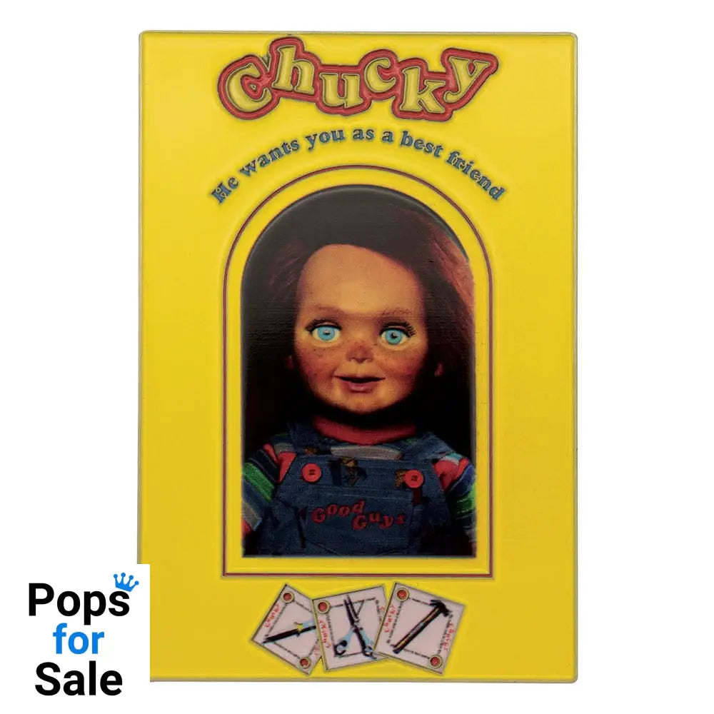 Child´s Play Ingot and Spell Card Chucky Limited Edition Coins