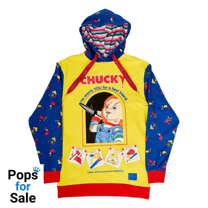 Child's Play by Loungefly hooded jacket Chucky - Size Small NEW