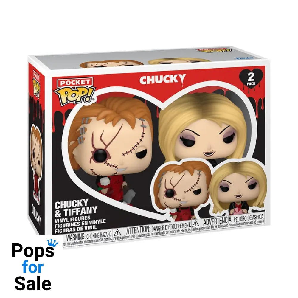 Child's Play Pocket POP! Vinyl Figure 2-Pack Valentines cm