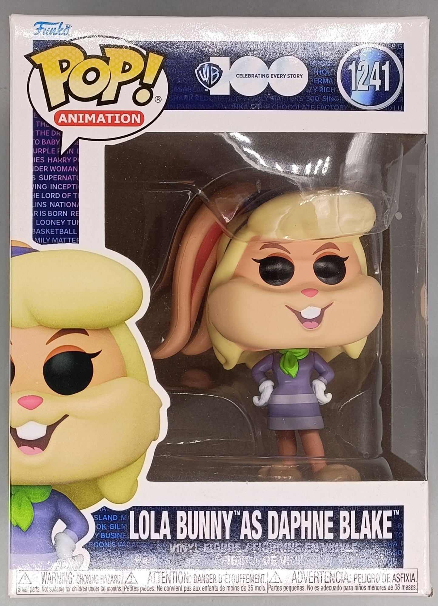 1241 Lola Bunny (as Daphne Blake) - Scooby Doo Looney Tunes Funko POP - Box Damaged