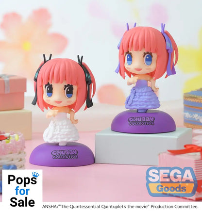 Chubby Collection Nino Nakano - The Quintessential Quintuplets Movie Vinyl Figure