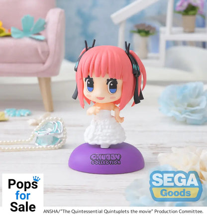Chubby Collection Nino Nakano - The Quintessential Quintuplets Movie Vinyl Figure