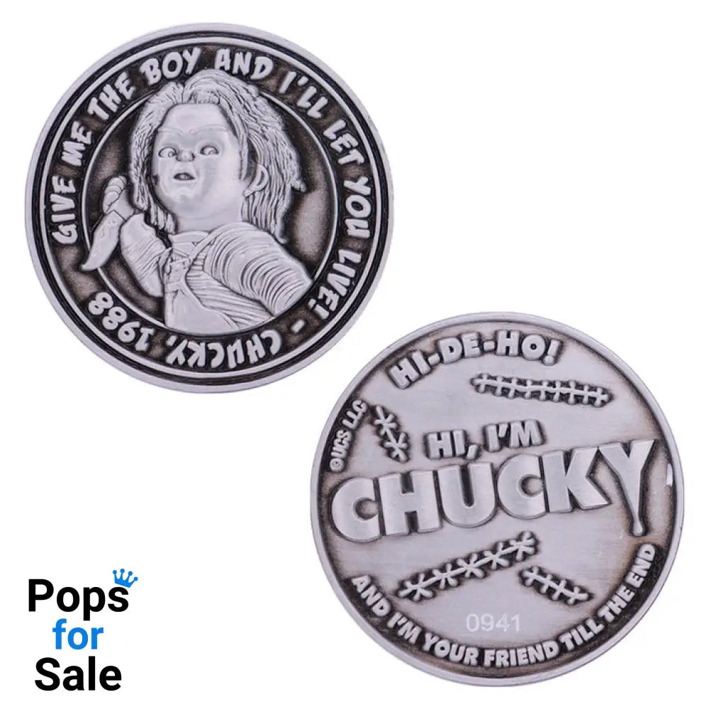 Chucky Limited Edition Collectible Coin Coin