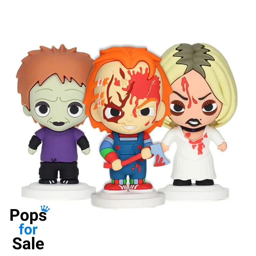 Chucky Pokis Rubber Minifigures 3-Pack 7 cm