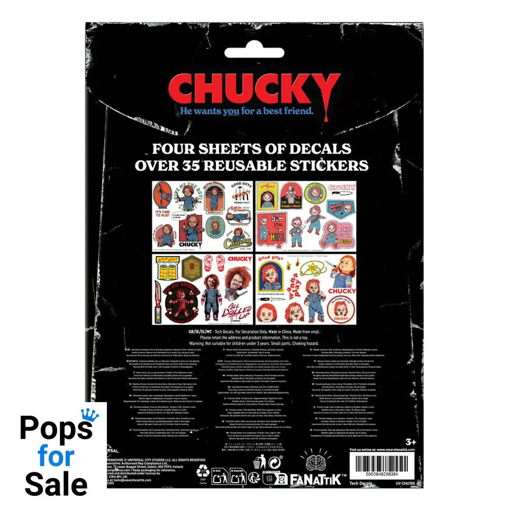 Chucky Tech Sticker Pack
