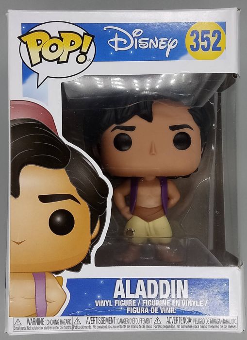 352 Aladdin - Disney Aladdin - Funko POP - Box Damaged