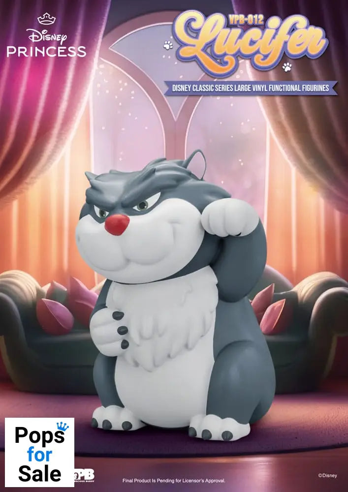 Cinderella Piggy Vinyl Bank Lucifer 33 cm