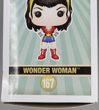167 Wonder Woman - DC Bombshells - Box Damaged Funko POP