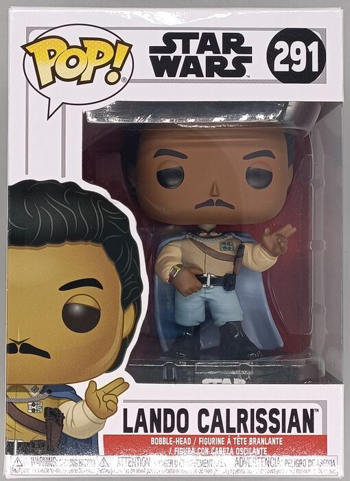 #291 Lando Calrissian (General) - Star Wars - Box Damaged Funko POP