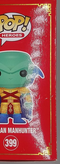 #399 Martian Manhunter - Metallic DC Imperial Pal Box Damaged Funko POP
