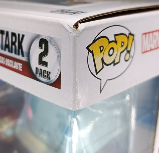 Morgan Stark & Tony Stark Marvel Avengers - Box Damaged Funko POP