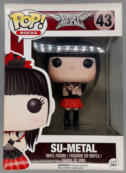43 Su-Metal - Babymetal - Rocks - Box Damaged Funko POP