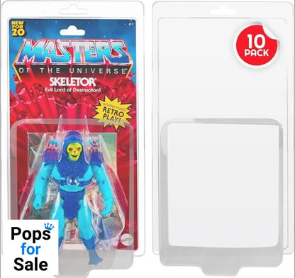 Clamshell PET Protectors 10-Pack for Masters of the Universe Action Figures