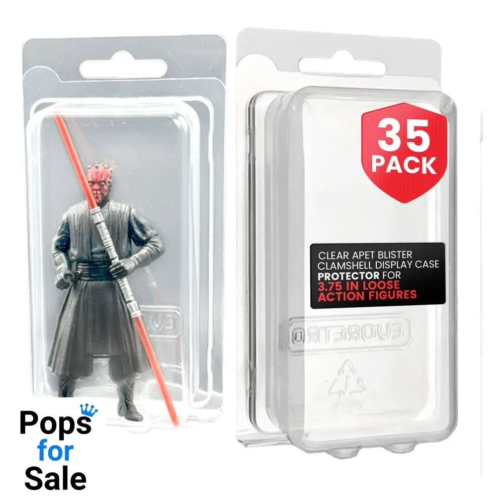 Clamshell PET Protectors 35-Pack for Action Figures XL