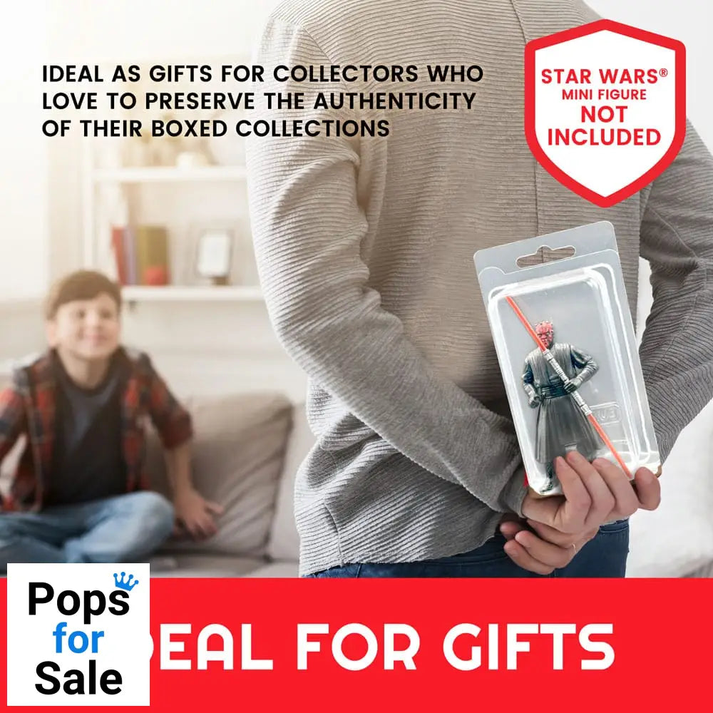 Clamshell PET Protectors 35-Pack for Action Figures XL