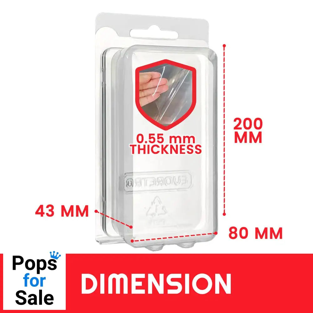 Clamshell PET Protectors 35-Pack for Action Figures XL