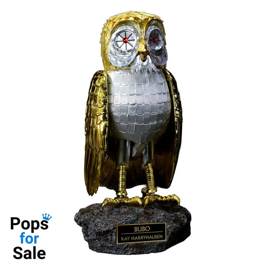 Clash of the Titans Statue Ray Harryhausens Bubo Gold Patina Edition Deluxe Ver. 34 cm