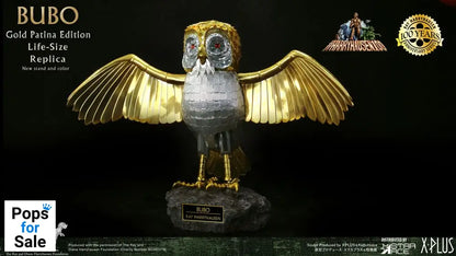 Clash of the Titans Statue Ray Harryhausens Bubo Gold Patina Edition Normal Ver. 34 cm