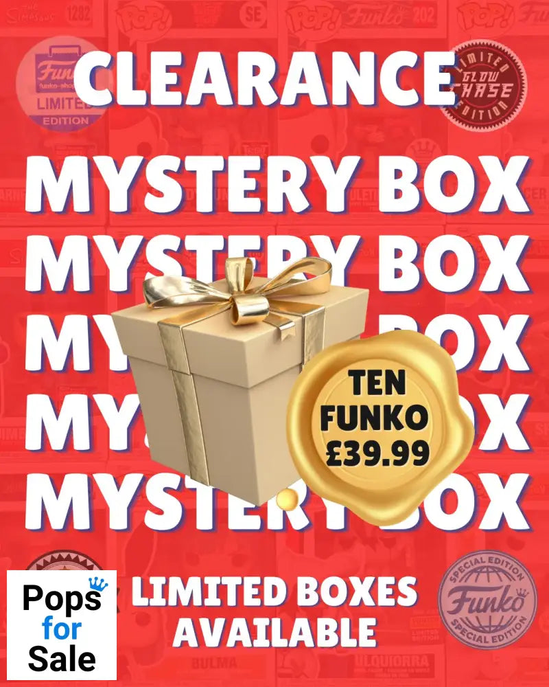 Clearance Mystery Box - Ten Funko POP’s! POP Figures!