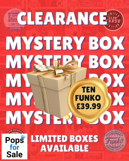 Clearance Mystery Box - Ten Funko POP’s! POP Figures!