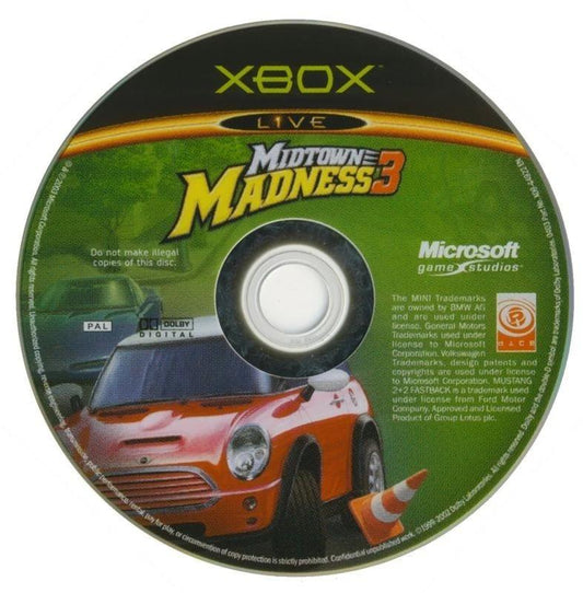 Midtown Madness 3 for Microsoft Xbox - [Just Disc]
