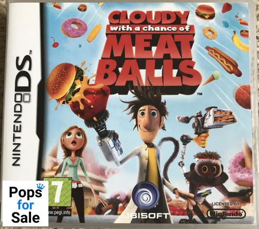 Cloudy With A Chance Of Meatballs For Nintendo Ds/3Ds