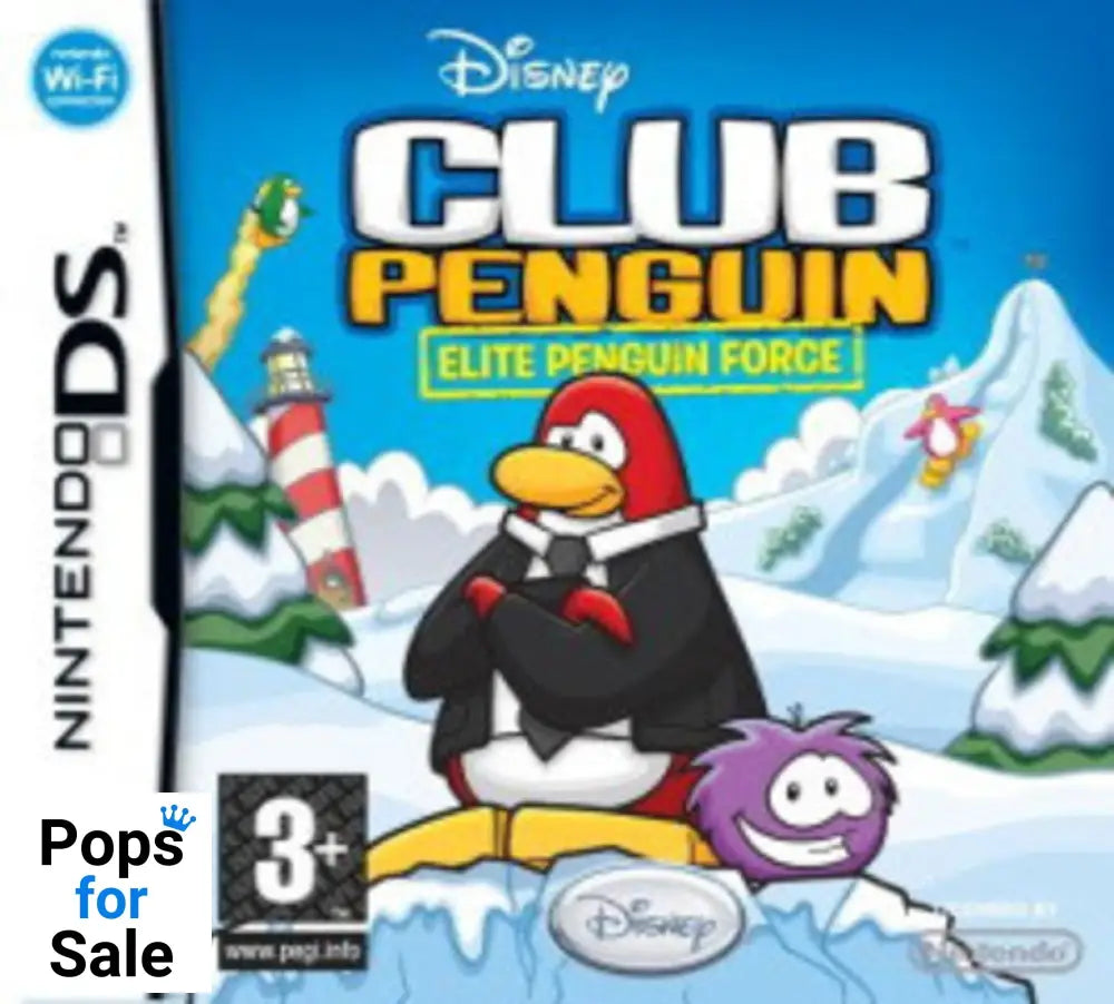Club Penguin: Elite Penguin Force for Nintendo DS/3DS - [No Manual]