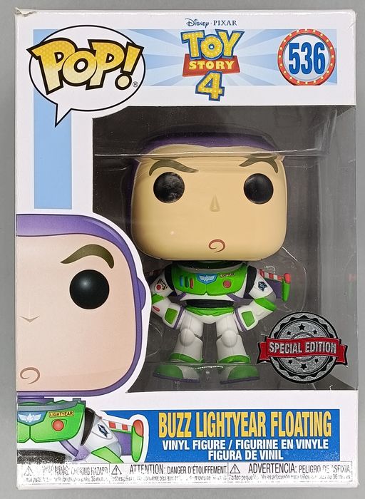 536 Buzz Lightyear Floating - Disney Toy Story 4 Funko POP - Box Damaged
