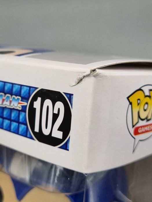 #102 Mega Man (Ice Slasher) - Mega Man - Box Damaged Funko POP