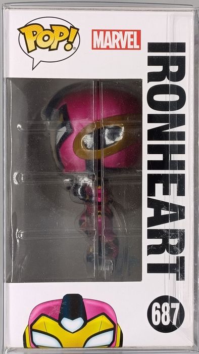 687 Ironheart - Glow Chase Edition - Marvel Funko POP