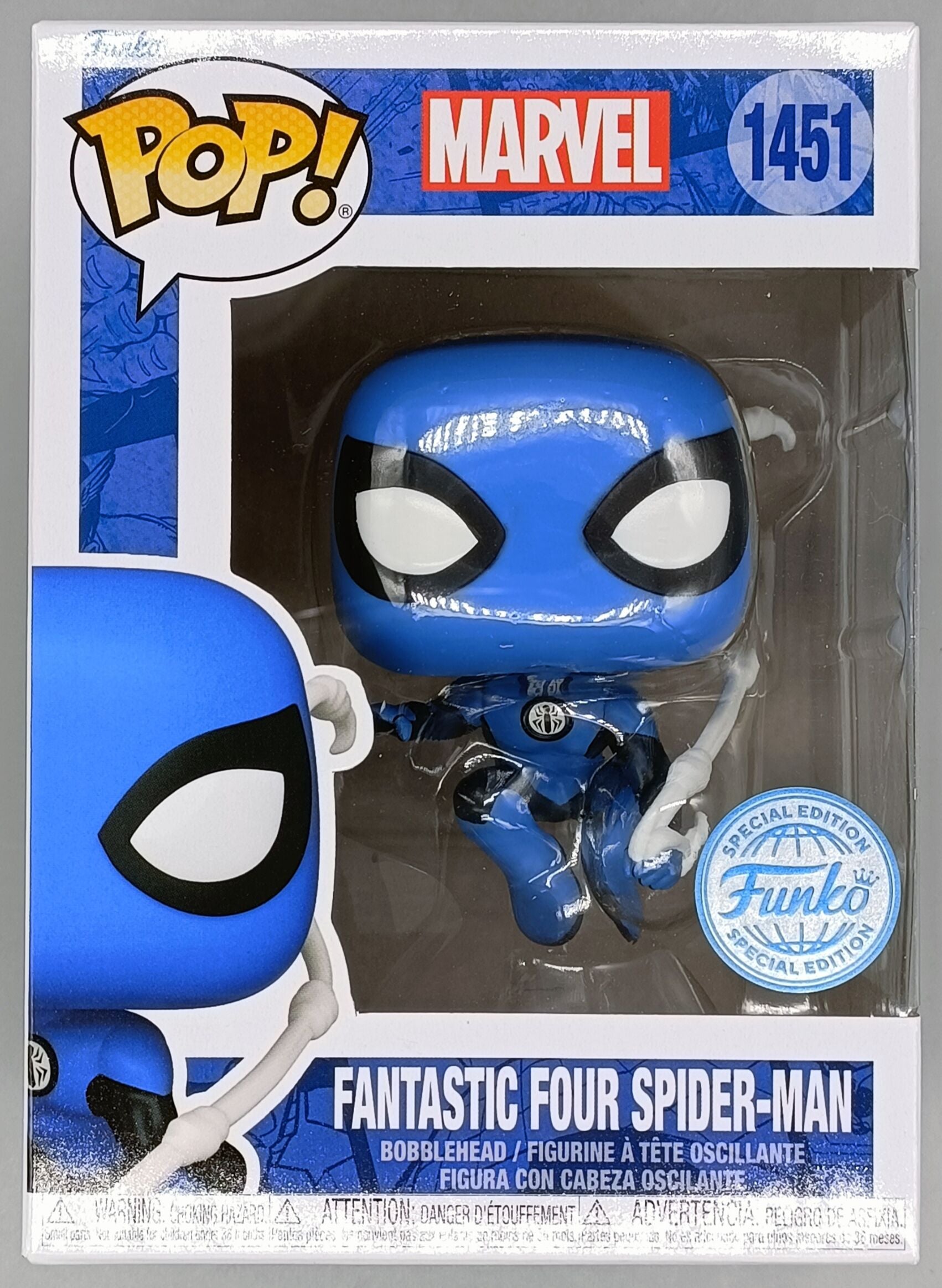 1451 Fantastic Four Spider-Man - Marvel Brand New Funko POP