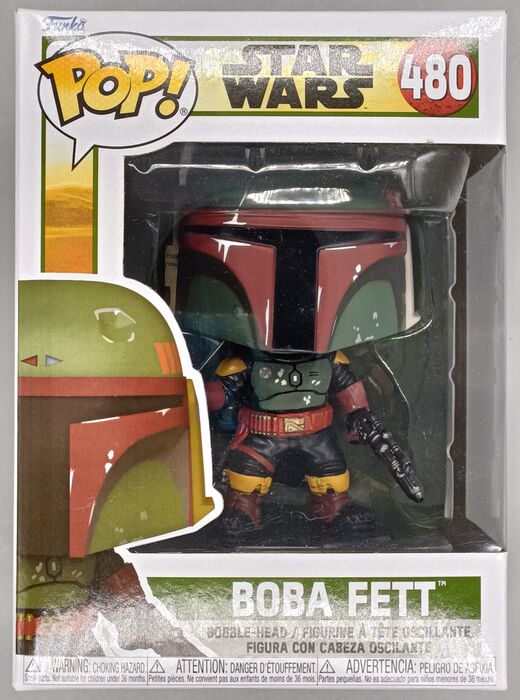 #480 Boba Fett - Star Wars Book of Boba Fett Funko POP